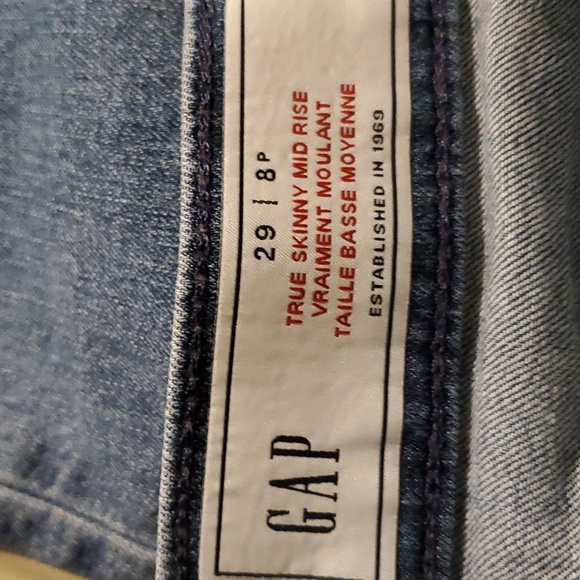 Gap skinny mid rise petite jean - Picture 5 of 5